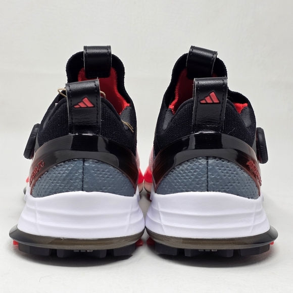 adidas Adizero ZG BOA Spikeless Golf Shoes White Red IH9896 Men's Size 8.5 New - Picture 5 of 13